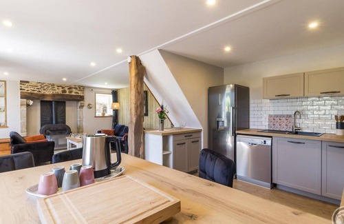 Videcosville Cottage | Charming Normandy house with wood stove and garden, near D-Day beaches