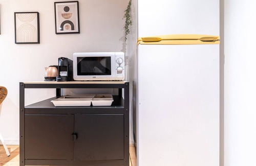 Jules Ferry - Recamier Apartment | Charming pied-à-terre for 4 people in the Brotteaux Part Dieu area.