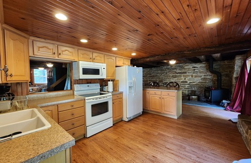 Weikert Cabin | Charming re-imagined bank barn cabin.
