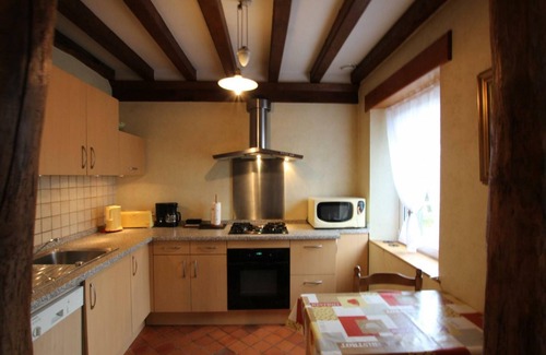 Le Grand-Celland Cottage | Charming Rural Home with Fireplace, Terrace, and Garden Near Mont St Michel