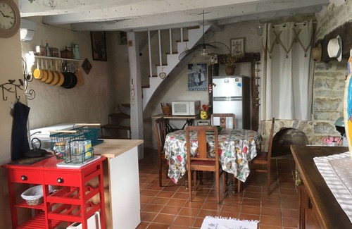 Saint-Medard House | Charming simplicity and a shared pool are the hallmarks of Esther's home.