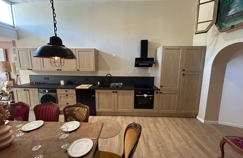 Plouneventer Apartment | Charming, spacious apartment with terrace at Brézal mill