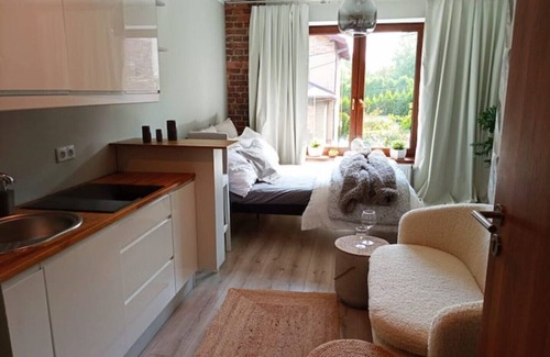 Brynow Apartment | Charming studio in a great location