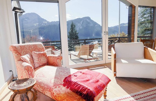 Chateau-d'Oex Apartment | Charming Swiss Village Home With Pool & Spa