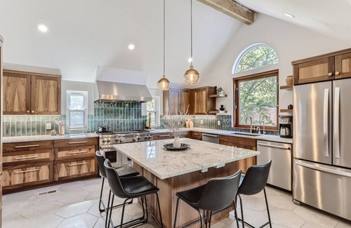 North Park Hill House | Charming Tudor Home- Private Hot Tub-Family Friendly