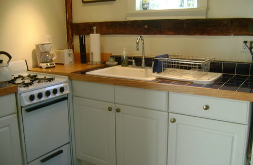 Woodstock Cottage | Charming Woodstock Teahouse Cottage by the Sawkill Creek trout stream