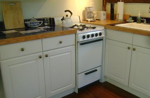 Woodstock Cottage | Charming Woodstock Teahouse Cottage by the Sawkill Creek trout stream