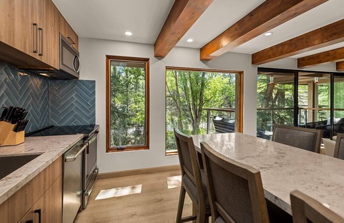 Aspen Condo | Chateau Eau Claire Unit 11 | Condo with River Views, Hot Tub, Pool, Fitness Center Access