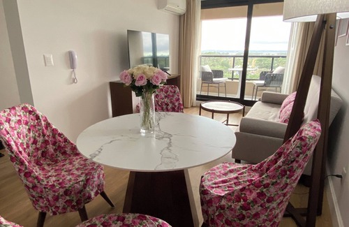 Cantegril Apartment | Chic 1-bedroom apartment with fitness room and AC in Punta del Este