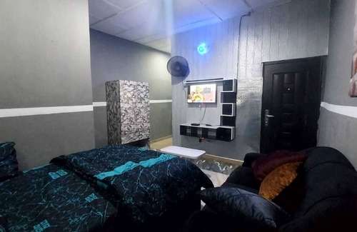 Ibeju Apartment | Chic 1-bedroom apartment with WiFi, AC in Lekki