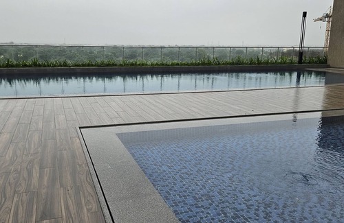 Gandhinagar Apartment | Chic 2-bedroom apartment with fitness room and AC in marvelous GIFT CITY.