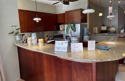 West Bay Condo | Chic condo steps away from the ocean on west bay beach!