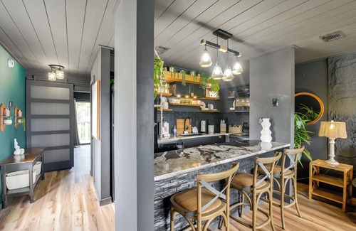 Holiday Beach Condo | Chic & Elevated Decor: Beachfront PCB Gem w/Patio