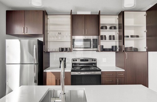 Five Points Apartment | Chic Five Points 2BR w/ Roof Deck & Gym, walk to RiNo bars, by Blueground