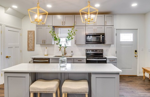 Babe Denny House | Chic Indianapolis Home w/Patio < 2 Mi to Downtown