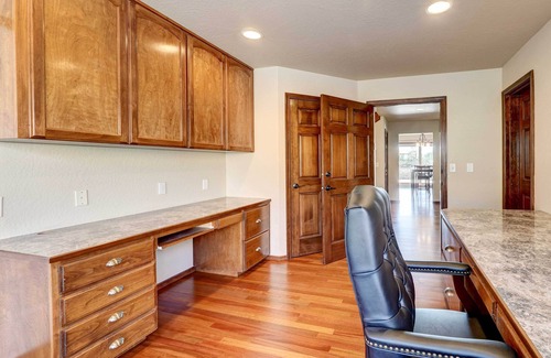Medford Villa | Chic Medford Retreat - Outdoor Pool & Sauna!