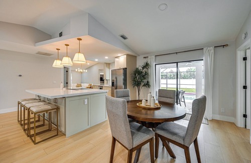 Palm River Estates House | Chic Naples Home w/Pool & Hot Tub, 4 Mi to Beach!