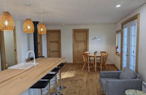 Saint-Honore Ski Chalet | Chic refuge sur le bord de l'eau et des sentiers motoneiges!