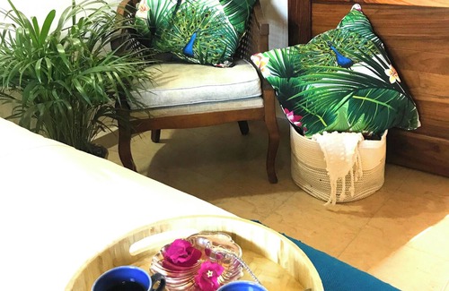 Lo de Marcos Hotel | Chic room in plant filled boutique hotel near beach and plaza in Lo de Marcos