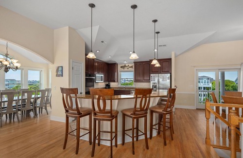 Whalehead Beach House | Chillin' the Most:Semi-Oceanfront, Private Heated Pool, Hot Tub, Game/Media Room