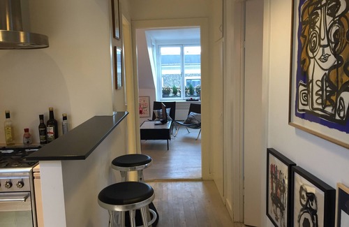 Christianshavn Apartment | Chr. Harbor - right on the canal, 2 bedroom apartment perfect for a couple