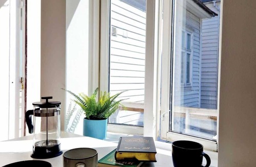 Nygard Condo | City center, Terrace in quiet backyard - Stylish