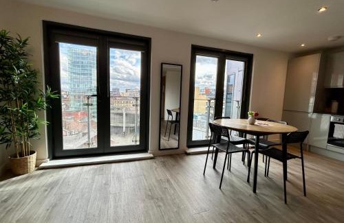 Manchester City Centre Apartment | City centre, Top floor apartment, Two balconies
