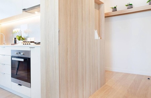 Sydney Central Business District Apartment | City High is a luxurious urban two-bedroom apartment