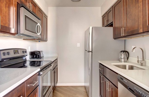 Connecticut Ave - K Street Apartment | Classic Foggy Bottom 1BR w/Gym & W/D, near Metro & GWU, by Blueground