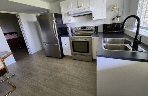 Kamloops Condo | Clean bright little walk out view suite!