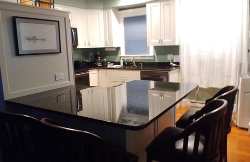 Newport Apartment | Clean comfy! Park at our central location, walk to attractions, harbor, dining.