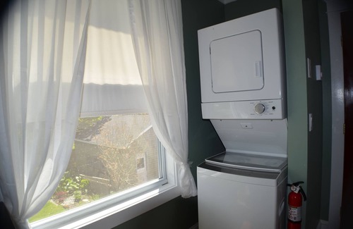 Newport Apartment | Clean comfy! Park at our central location, walk to attractions, harbor, dining.