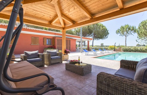 Alghero Villa | ClickSardegna Villa Girasoli with SPA and pool, Wifi, en-suite bathrooms