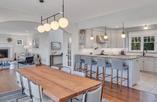 East Hampton North House | Close to Village & Beach, Heated Pool, Finished Basement w/Media Room,.