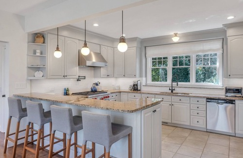 East Hampton North House | Close to Village & Beach, Heated Pool, Finished Basement w/Media Room,.