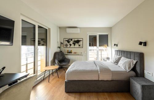 Cluj-Napoca Apartment | CLUJSTAYS Urban Studios near Iulius Mall
