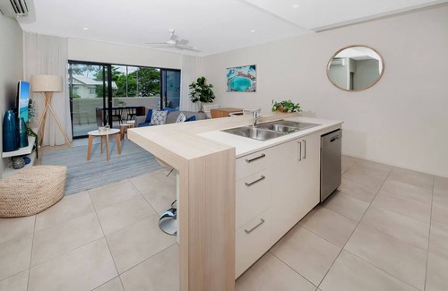 Cairns North Apartment | Coastal 2-Bed with Parking & Pool by the Ocean