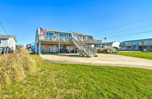 Atlantic Beach House | Coastal Atlantic Beach Duplex Less Than 1 Mi to Boardwalk!