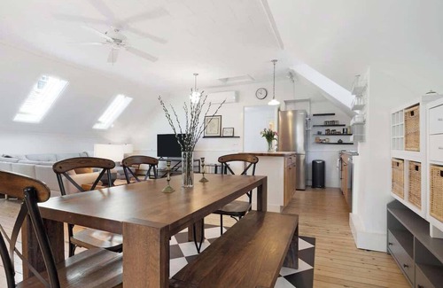 Blue Hill House | Coastal Flat Summary: