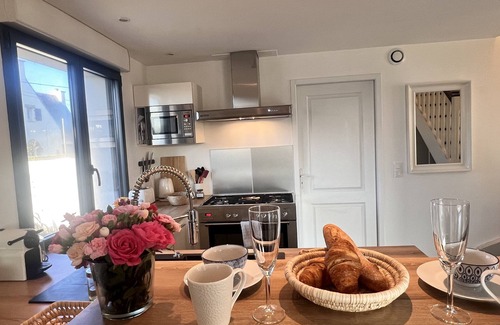 Brignogan-Plage Villa | cocooning villa by the beach with hot tube an chimney 150m by the sea