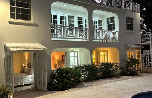 Mullins Apartment | Coconut Grove Retreat: 2 Bedroom Apartment with view of Pool and Mullins Beach