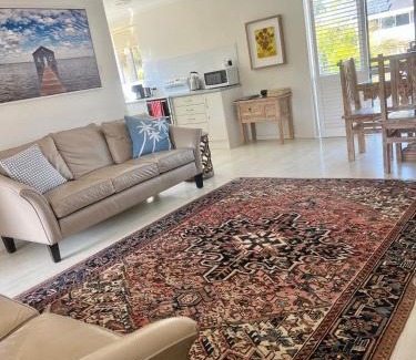Nelson Bay Apartment | Coconuts - 2 balconies and stroll to choice of 2 beaches