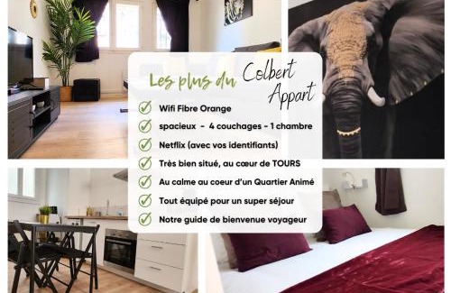 Cathedrale Apartment | "Colbert' Appart" 1 chambre - Refait à neuf - proche Cathédrale Saint Gatien