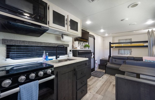 Brent House | Coleman Camper Backyard Retreat