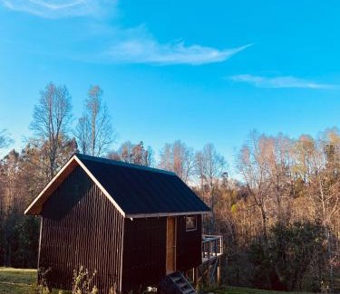 Araucania Region House | Colico Tiny Lodge - jacuzzi-Terraza