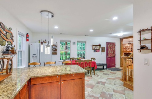 Lake Michigan Beach House | Coloma Retreat w/Fire Pit, Walk to Beaches!