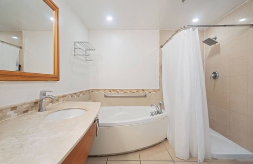 Puerta de Tierra Apartment | Colonial Old San Juan | Waterfront Studio | Terrace with Coastal Vista