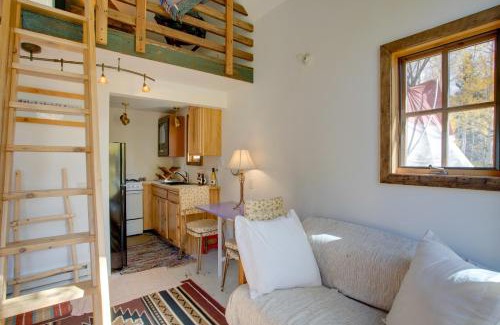 Marble House | Colorful Cabin with Teepee, Fire Pits and Mtn Views!