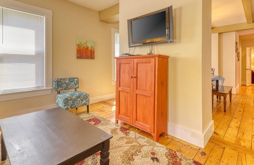 Conway House | Colorful, charming home with pond access - near hiking, the Kank & more