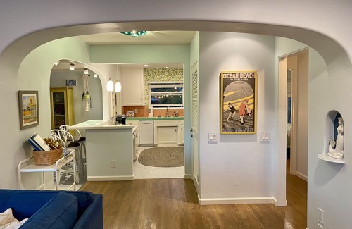 Ocean Beach House | Colorful Coastal Cottage